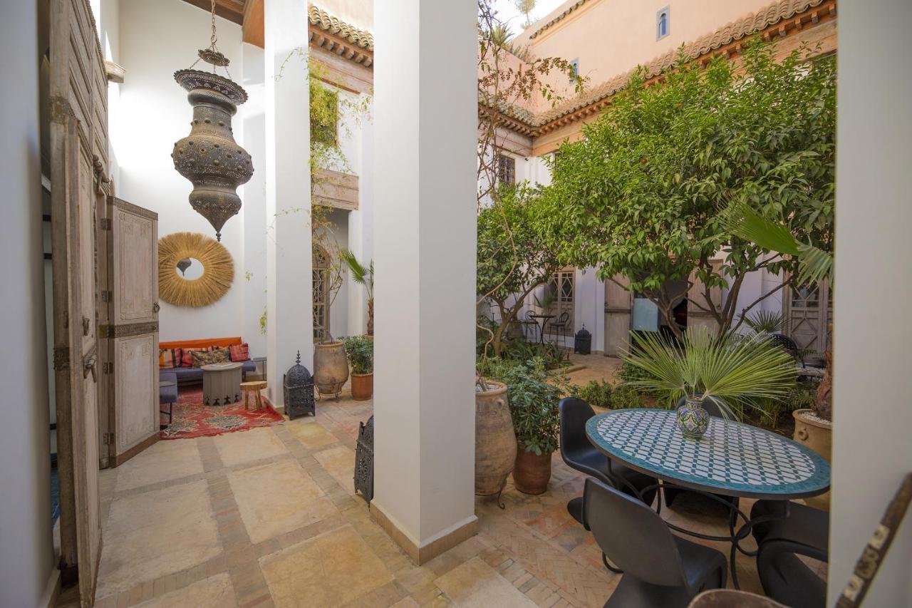 Riad Les Hirondelles Boutique Hotel Marrakesh Exteriör bild