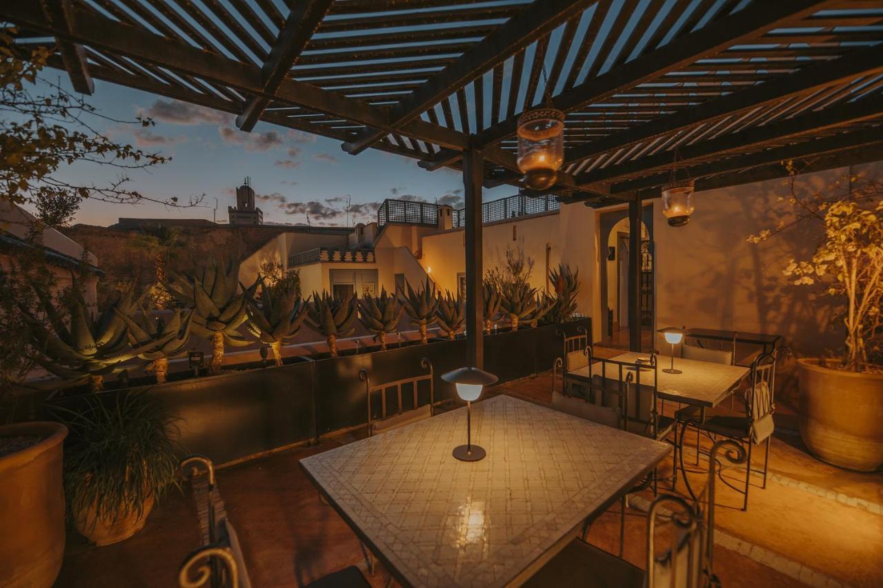 Riad Les Hirondelles Boutique Hotel Marrakesh Exteriör bild