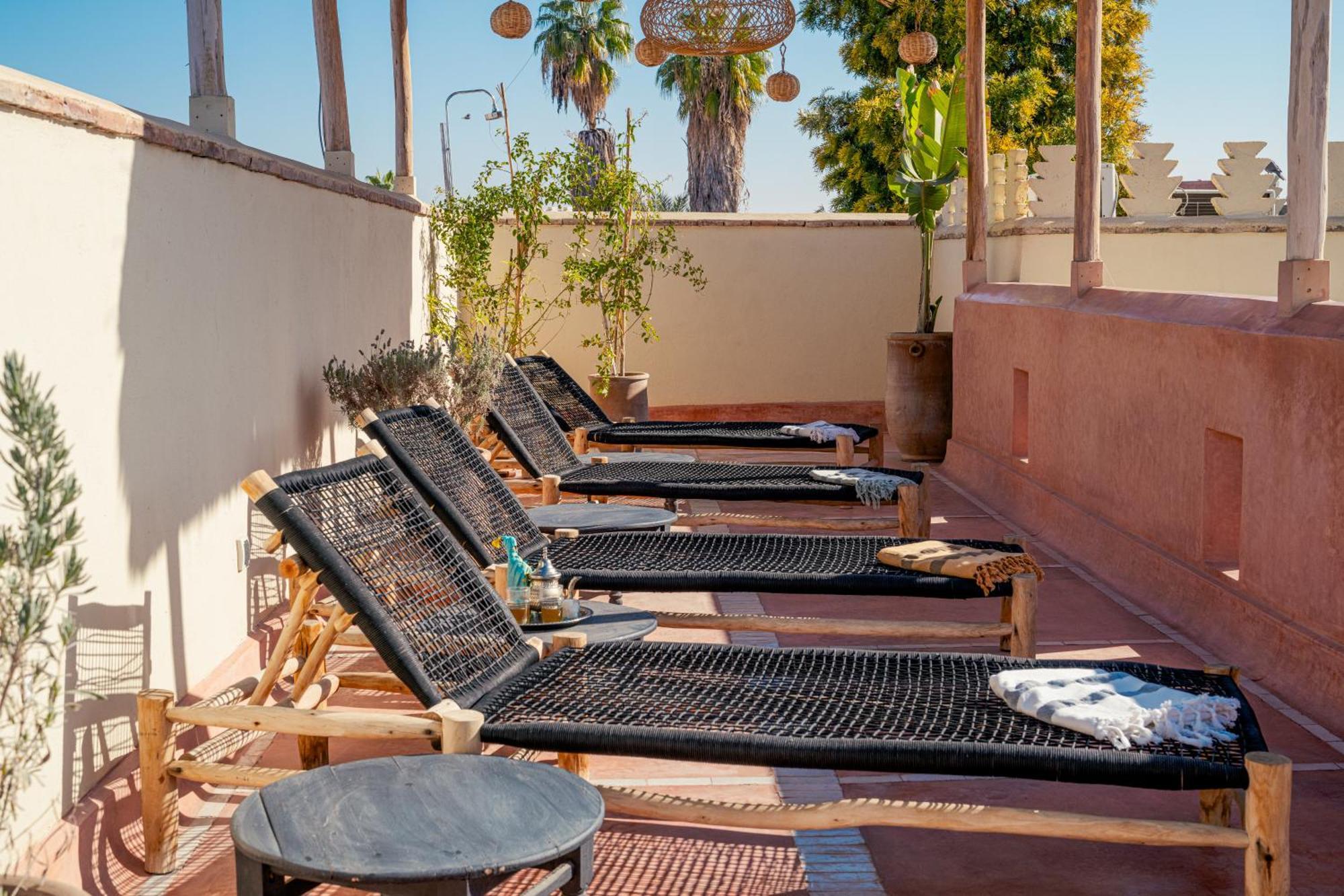 Riad Les Hirondelles Boutique Hotel Marrakesh Exteriör bild